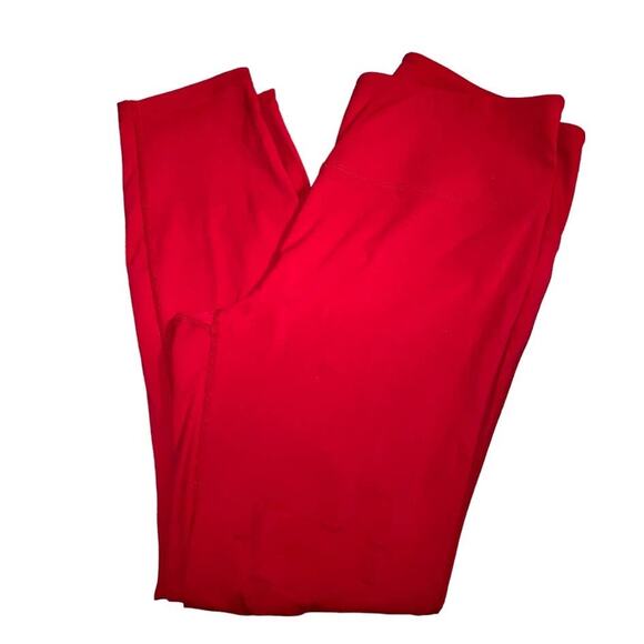 ZYIA Active Fierce Red Slashed Luxe Hi-Rise - Picture 4 of 6